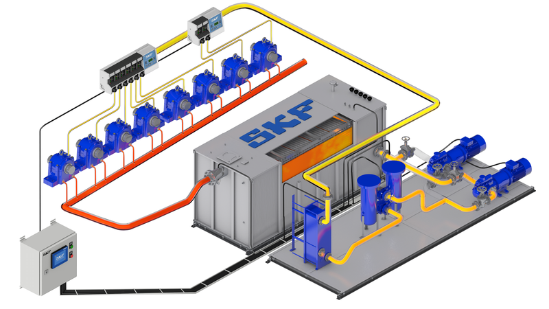 Connecteur de circuit d'huile à 3 voies Adaptateur de circuit de tuyauterie  - Système de lubrification centralisée IGLAN